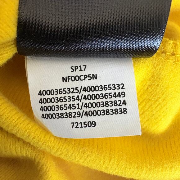 The North Face Womens Yellow 1/4 Zip Pullover L Long Sleeve Outdoor GORPCORE - Picture 6 of 9